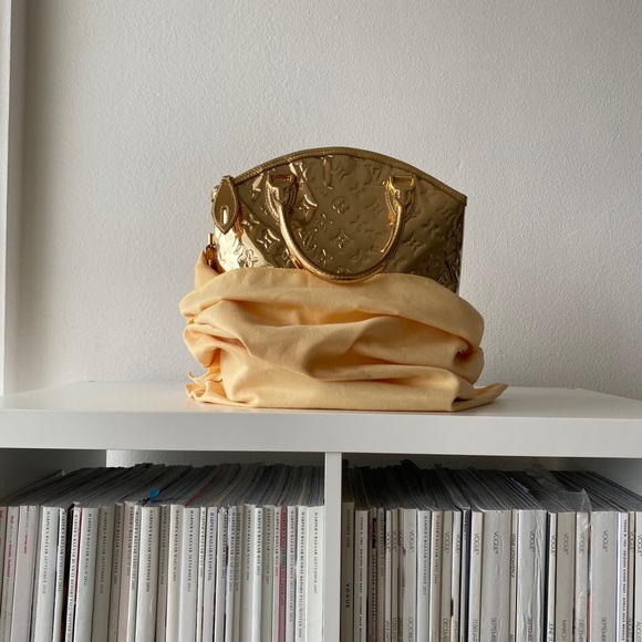 Louis Vuitton Limited Edition Gold Monogram Miroir Lockit Bag 2006 Marc Jacobs - Picture 17 of 17